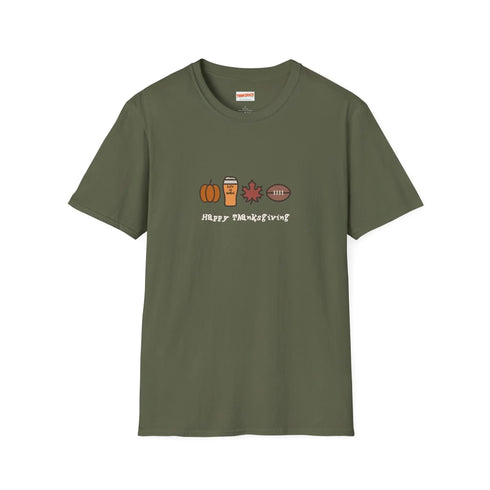 Grateful Dead - Happy Thanksgiving - Life is dead. Thanksgiving T-Shirt - StealieShop
